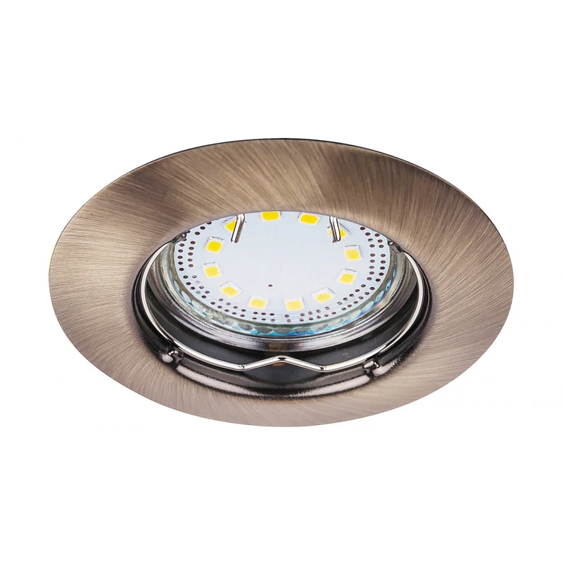 Rábalux Lite 1048 álmennyezetbe építhető lámpa bronz fém GU10 1x MAX 50 GU10 240 lm 3000 K IP44/ IP40 F