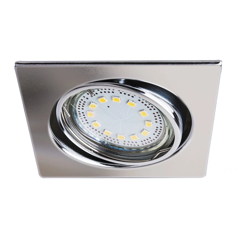 Rábalux Lite 1056 beépíthető spotlámpa króm fém GU10 1x MAX 50 GU10 240 lm 3000 K IP40 F