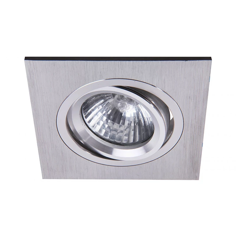 Rábalux Spot fashion 1117 beépíthető spotlámpa súrolt alumínium fém GU5.3 12V 1x MAX 50 GU5.3 IP20