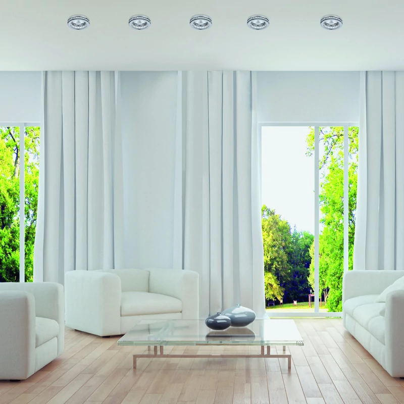 Rábalux Spot fashion 1120 mennyezeti spot lámpa átlátszó fém/ akril kristály GU5.3 12V 1x MAX 50 GU5.3 1 db IP20