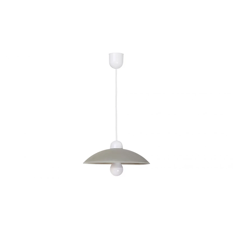 Rábalux Cupola range 1408 egyágú függeszték szürke műanyag E27 1x MAX 60 E27 IP20