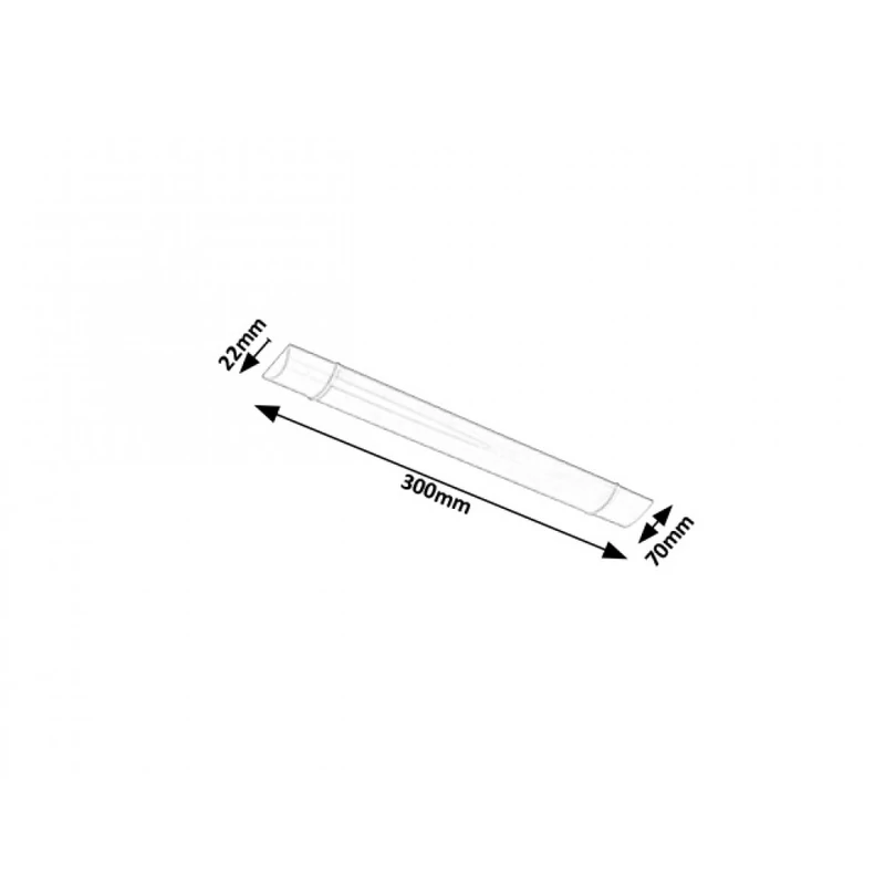 Rábalux Batten Light 1450 konyhapult világítás fehér műanyag LED 10 800 lm 4000 K IP20 A+