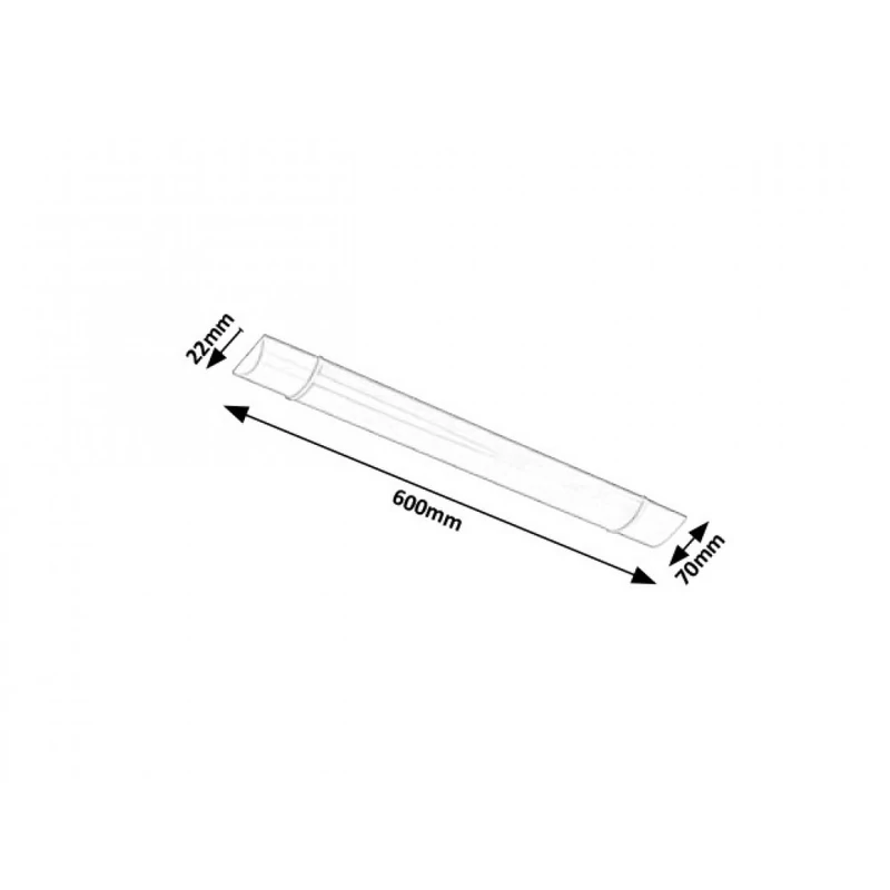 Rábalux Batten Light 1451 konyhapult világítás fehér műanyag LED 20 1600 lm 4000 K IP20 F