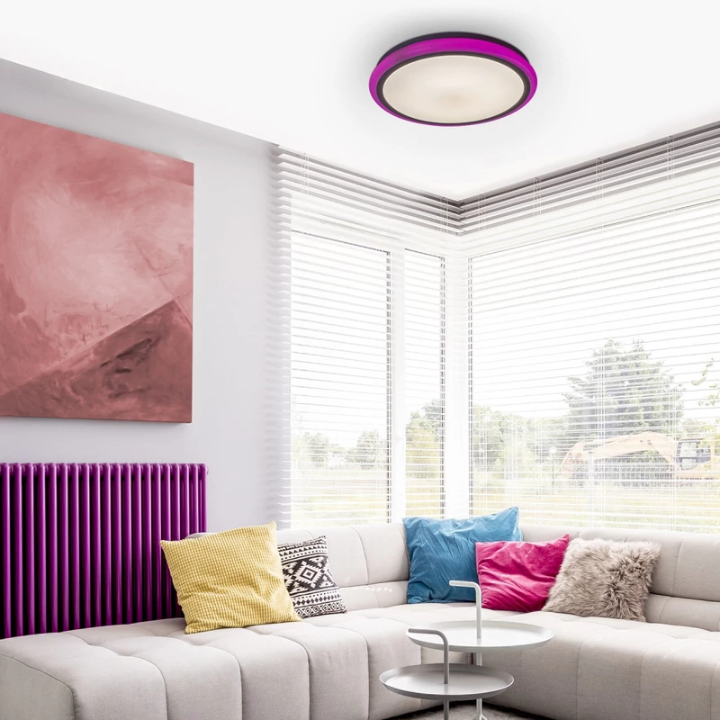 Rábalux Leonie 1510 mennyezeti lámpa fehér fém LED 32 2400 lm IP20 A