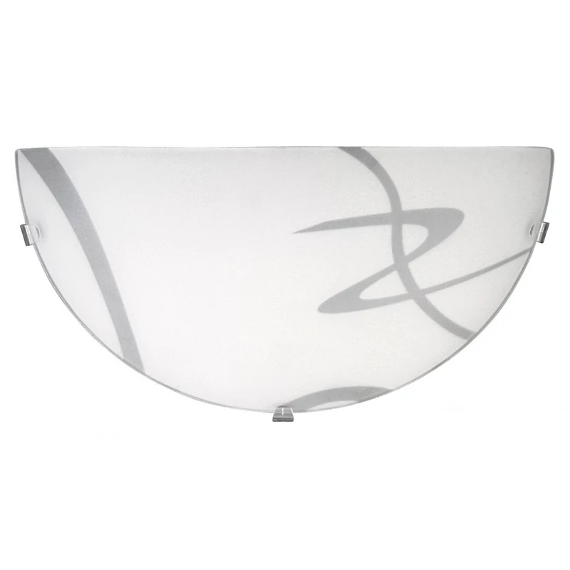 Rábalux Soley 1817 fél ufo fehér fém/ műanyag E27 1x MAX 60 E27 IP20