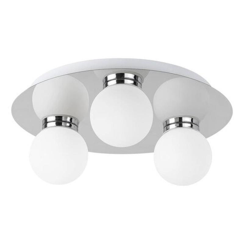 Rábalux Becca 2113 fürdőszoba mennyezeti lámpa króm fém G9 3X MAX 28 G9 IP44