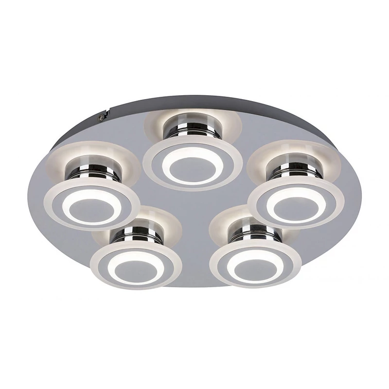 Rábalux Demna 2260 mennyezeti lámpa króm fém LED 5x 4 1800 lm IP20