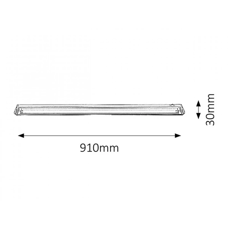 Rábalux Easy light 2363 konyhapult világítás fehér fém G5 T5 1x MAX 21 G5 1 db 1890 lm 2700 K IP20 A+