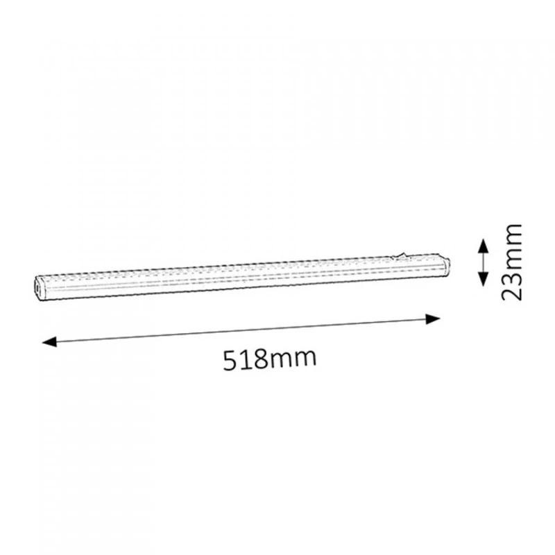 Rábalux Streak light 2389 konyhapult világítás fehér műanyag LED 7 550 lm 3000 K IP20 F