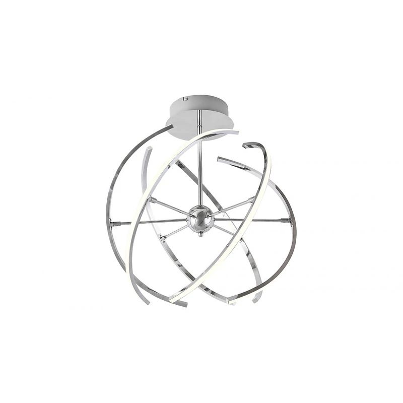 Rábalux Alyson 2433 led függeszték króm fém LED 48 2765 lm 3000 K IP20 G