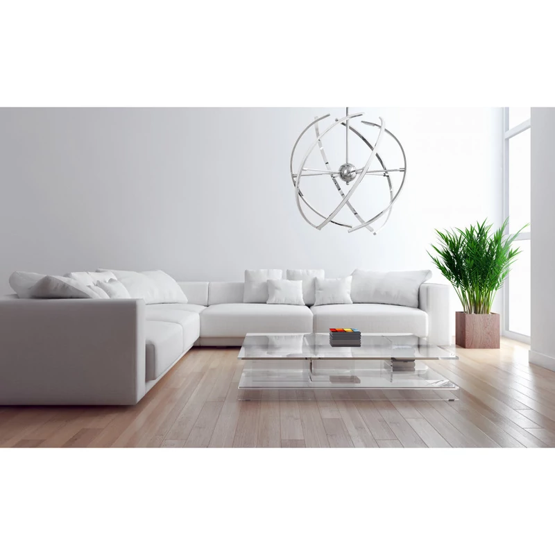 Rábalux Alyson 2433 led függeszték króm fém LED 48 2765 lm 3000 K IP20 G