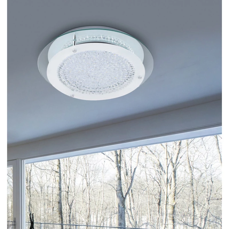 Rábalux Marion 2447 mennyezeti kristálylámpa króm fém LED 18 1620 lm 4000 K IP20 F