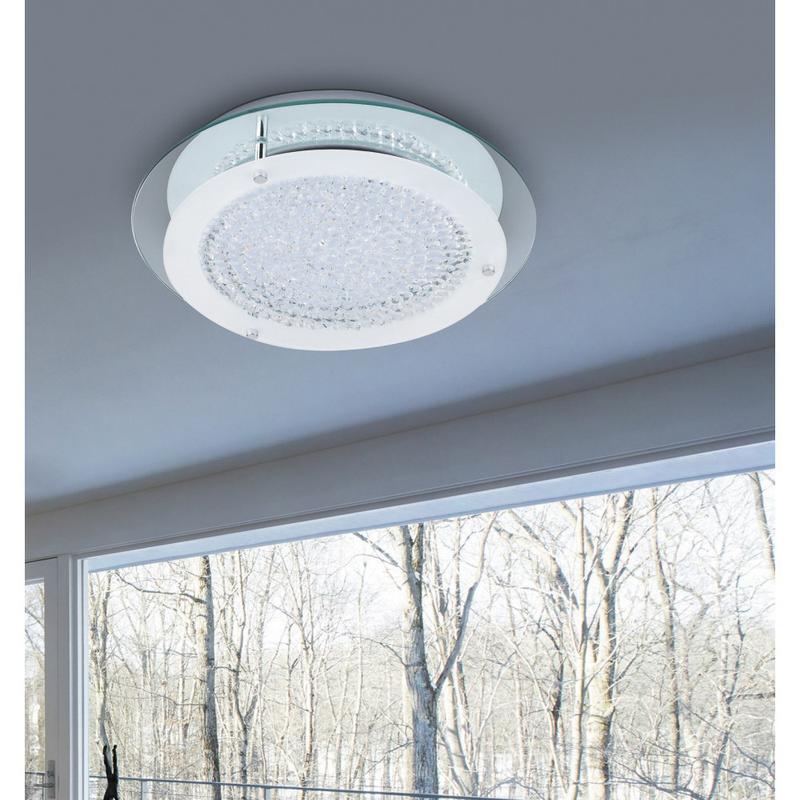 Rábalux Marion 2447 mennyezeti kristálylámpa króm fém LED 18 1620 lm 4000 K IP20 F