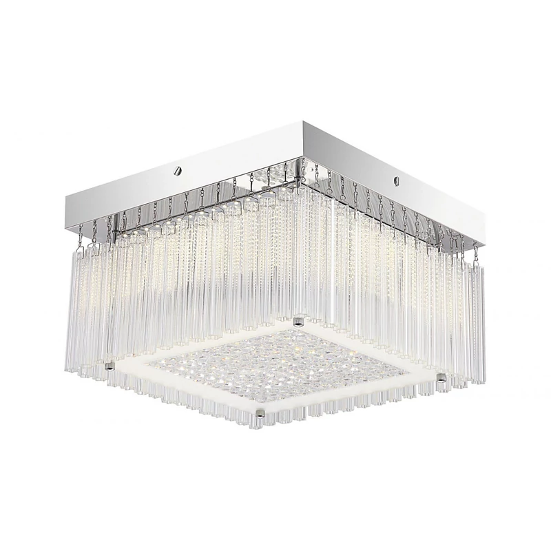 Rábalux Marcella 2451 mennyezeti kristálylámpa króm fém LED 18 1550 lm 4000 K IP20 G