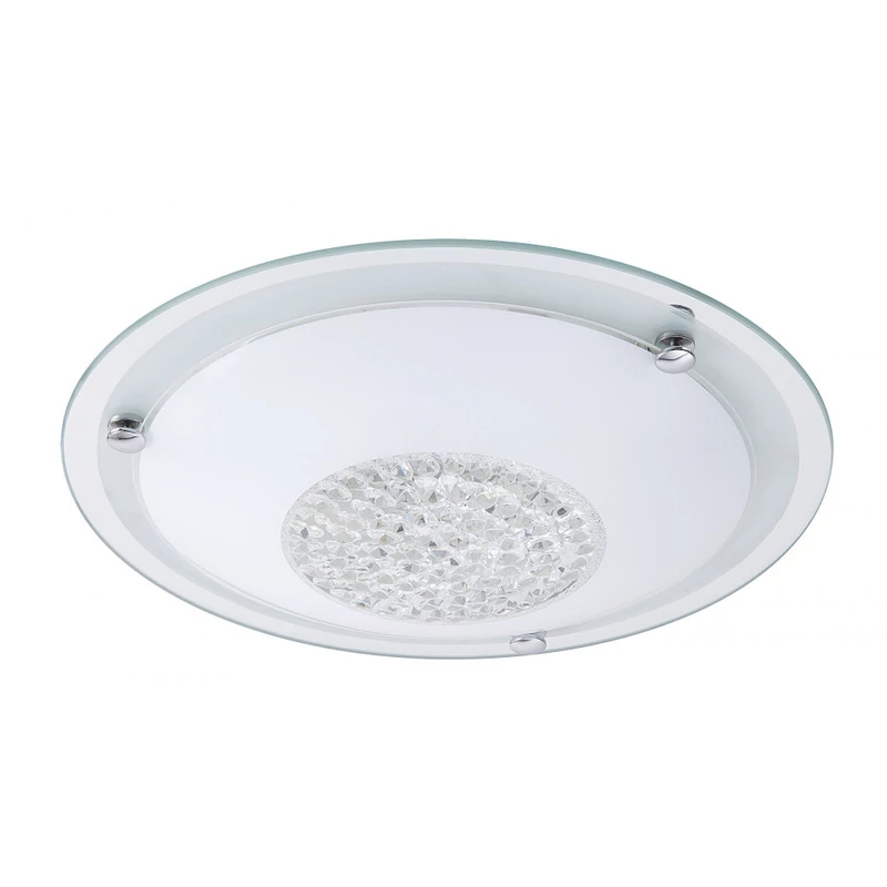 Rábalux Patricia 2464 mennyezeti kristálylámpa átlátszó fém E27 2x MAX 40 E27 IP20