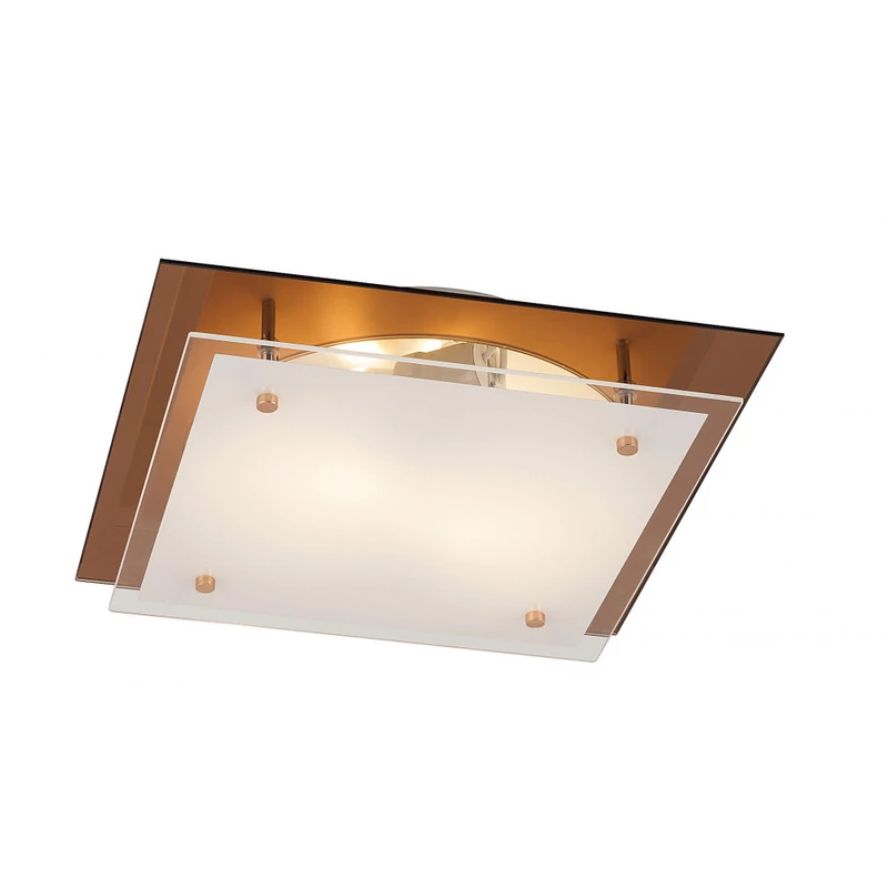 Rábalux Cindy 2476 mennyezeti lámpa rózsaarany fém E27 2x Max 40W E27 2 db IP20