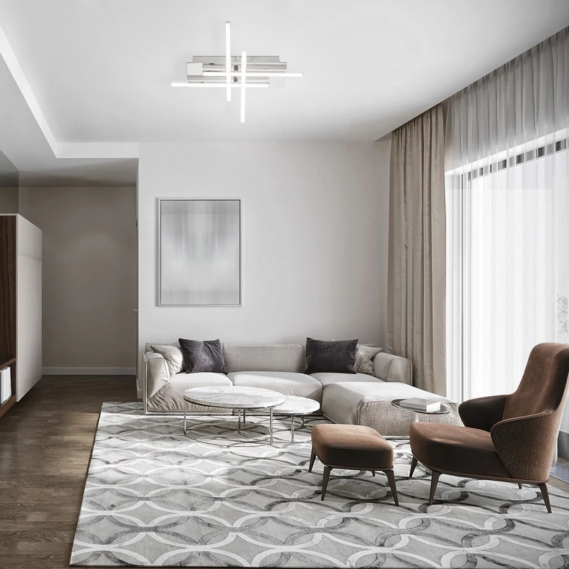 Rábalux Meredith 2478 mennyezeti lámpa króm fém LED 18 1440 lm 4000 K IP20 G