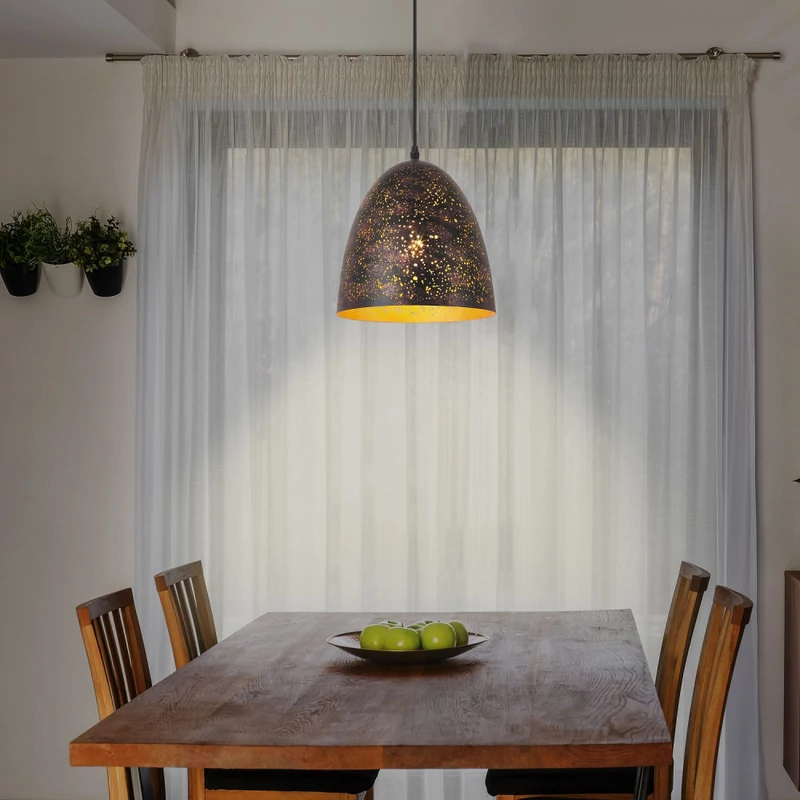 Rábalux Shane 2560 egyágú függeszték rozsda hatású fém E27 1x MAX 40 E27 1 db IP20