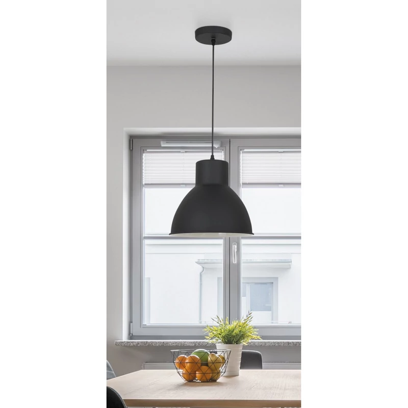 Rábalux Derek 2578 egyágú függeszték antracit fém E27 1x MAX 60 E27 IP20