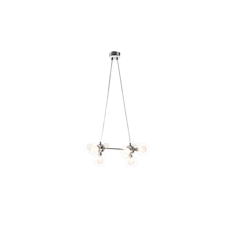 Rábalux Briella 2624 többágú függeszték króm fém G9 8x MAX 28 G9 370 lm 2700 K IP20 G
