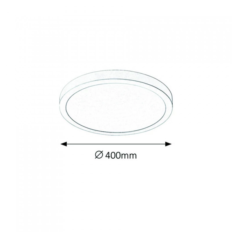 Rábalux Lois 2662 irodai led világítás szatin króm fém LED 36 2500 lm 3000 K IP20 G