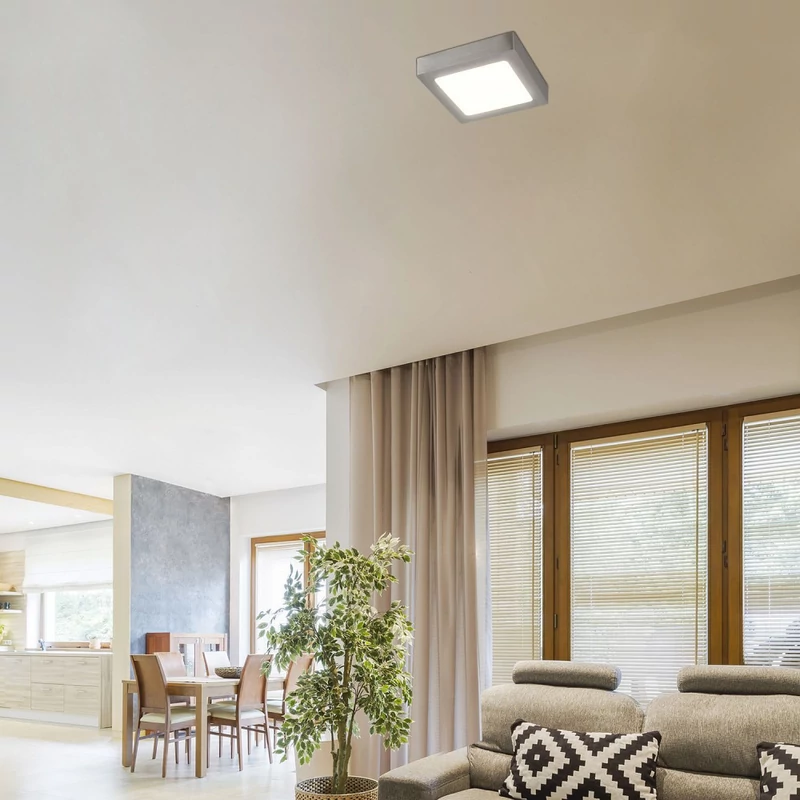 Rábalux Lois 2668 irodai led világítás szatin króm fém LED 18 1400 lm 3000 K IP20 G