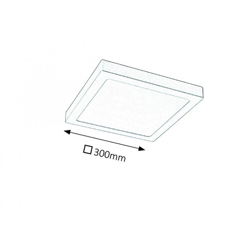 Rábalux Lois 2669 irodai led világítás szatin króm fém LED 24 1700 lm 3000 K IP20 G