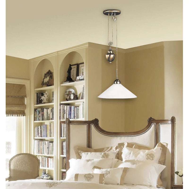 Rábalux Marian 2706 egyágú függeszték bronz fém E27 1x MAX 100 E27 1 db IP20