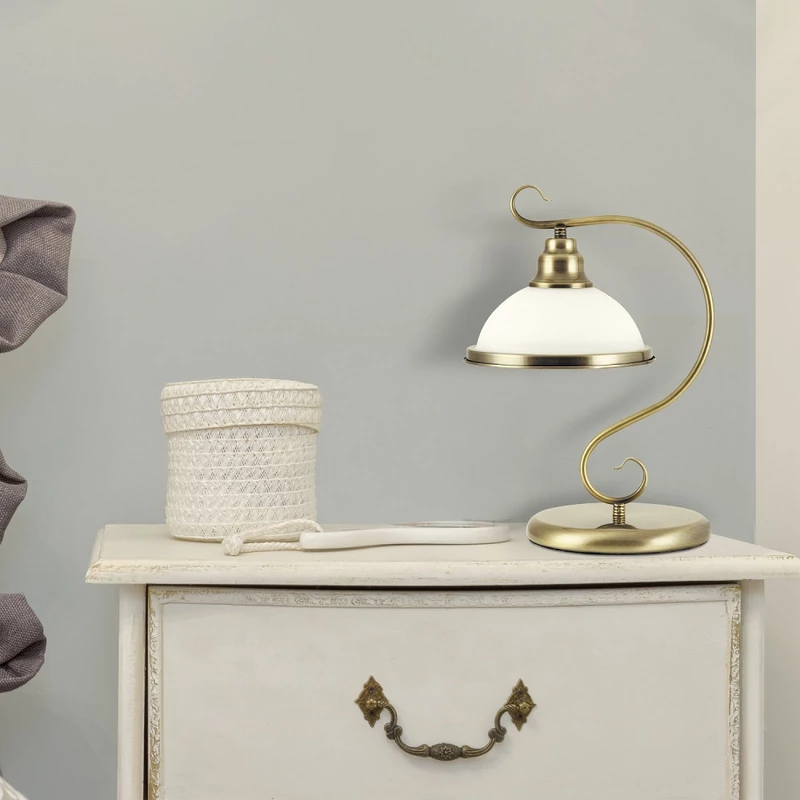 Rábalux Elisett 2752 íróasztal lámpa bronz fém E27 1x MAX 60 E27 1 db IP20