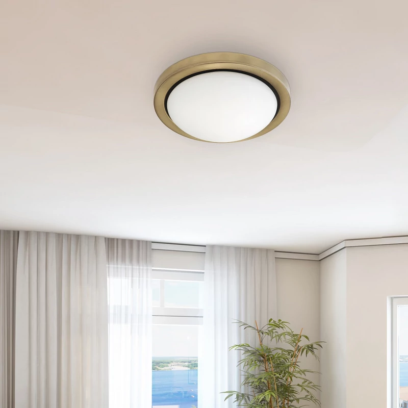 Rábalux Disky 3563 mennyezeti lámpa bronz fém E27 1x MAX 40 E27 1 db IP20