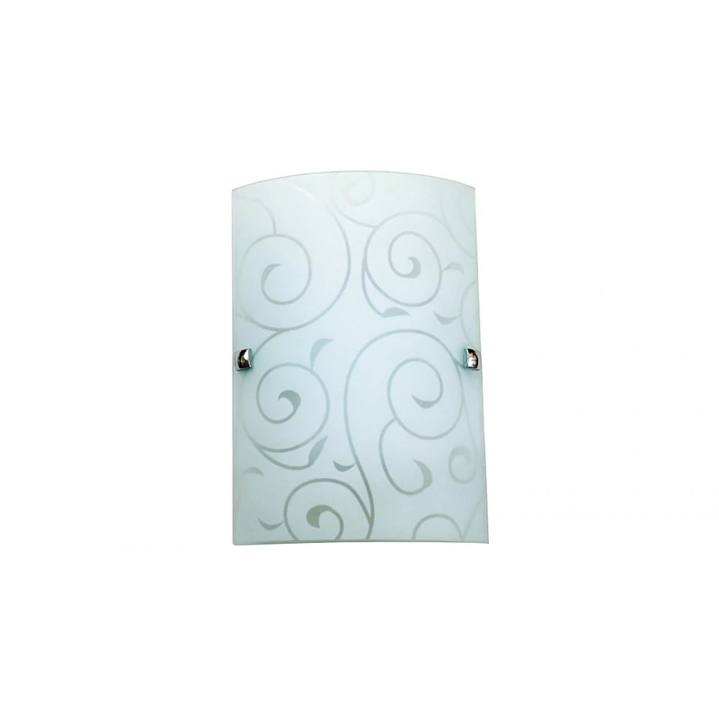 Rábalux Harmony Lux 3850 fali lámpa fehér mintás fém E27 1x MAX 60 E27 IP20