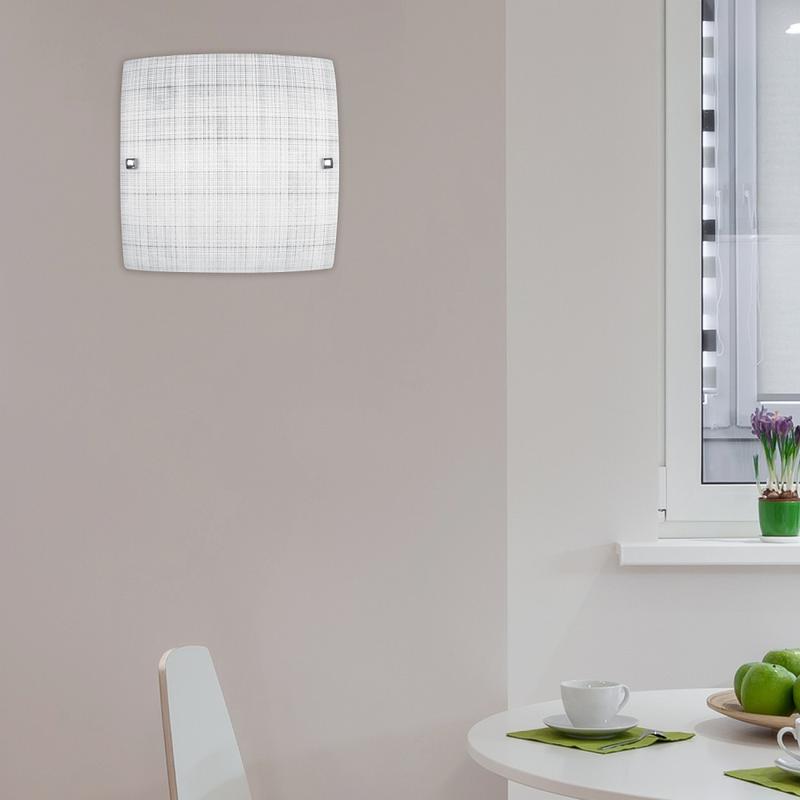 Rábalux Scottie 3888 mennyezeti lámpa fehér mintás fém E27 1x MAX 60 E27 1 db IP20