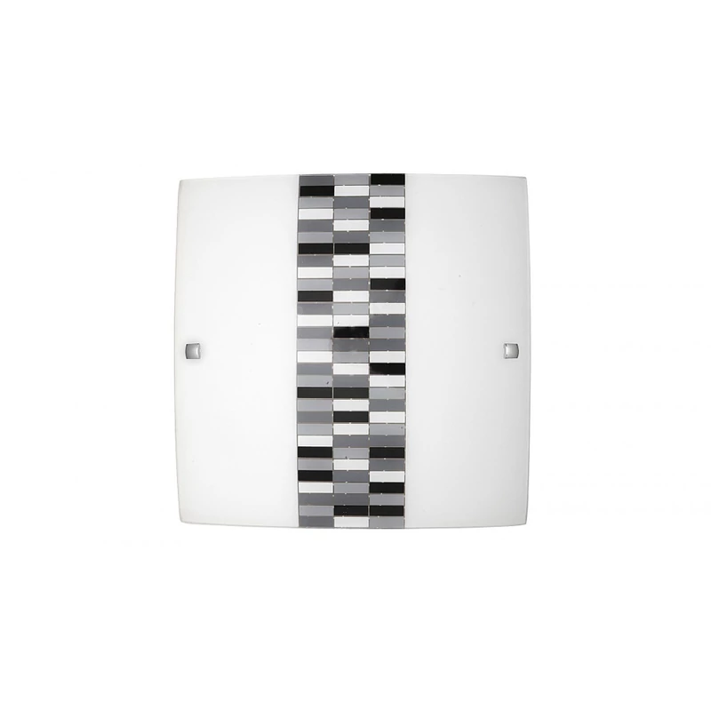 Rábalux Domino 3932 mennyezeti lámpa opál üveg fém E27 1x MAX 60 E27 IP20
