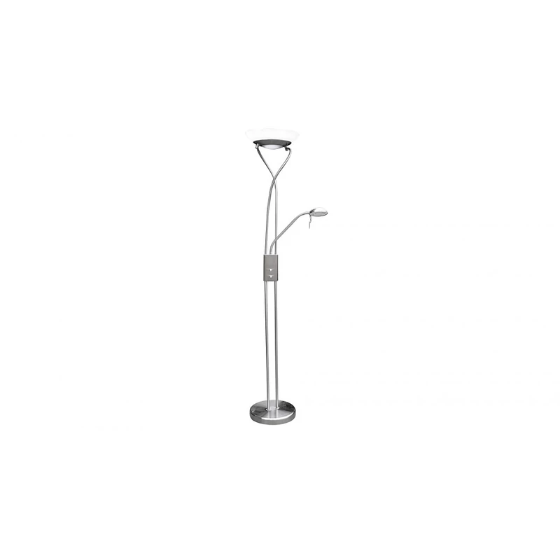 Rábalux Gamma 4077 állólámpa olvasókarral szatin króm fém R7S 1x MAX 230 + G9 1x MAX 40 R7s/G9 4970 lm 2700 K IP20