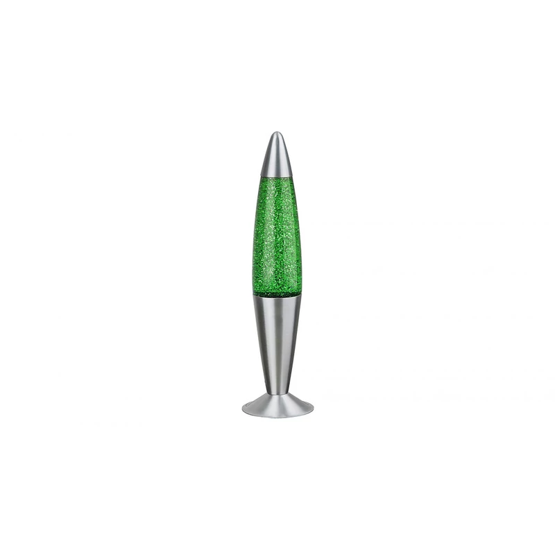Rábalux Glitter 4113 lávalámpa zöld fém E14 G45 1x MAX 25 E14 IP20