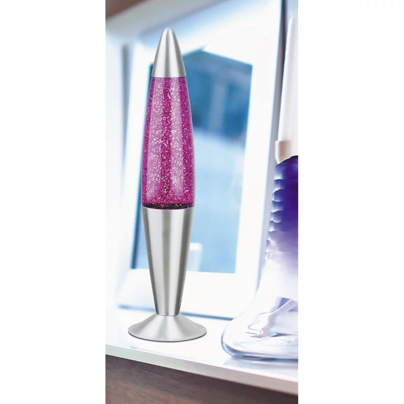 Rábalux Glitter 4115 lávalámpa lila fém E14 G45 1x MAX 25 E14 1 db IP20