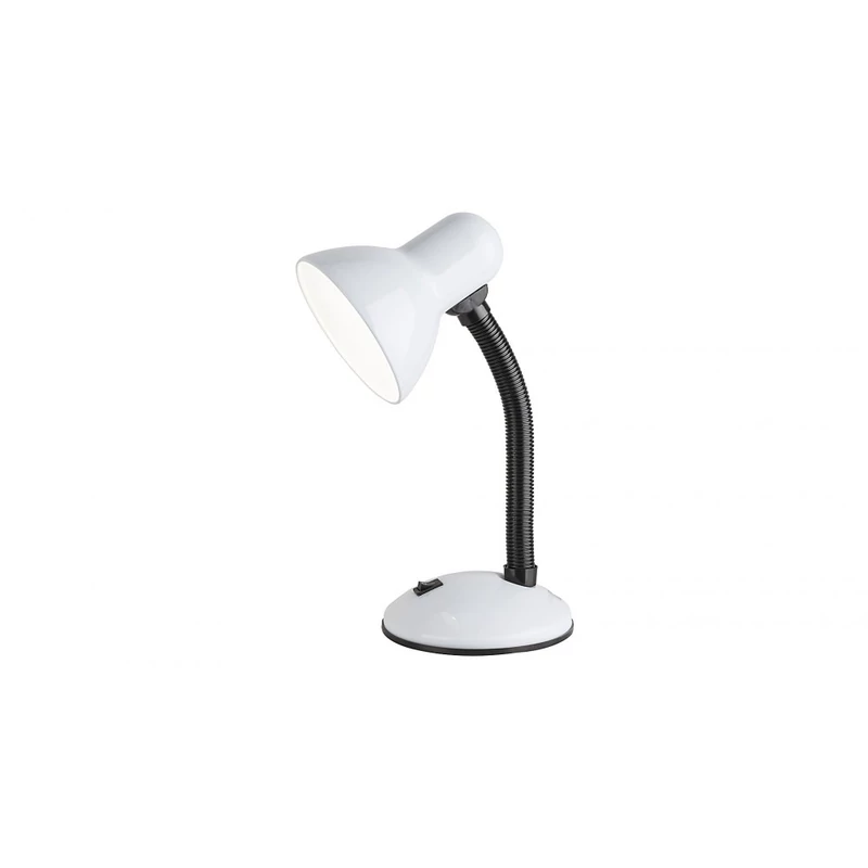 Rábalux Dylan 4168 íróasztal lámpa fehér fém E27 1x MAX 40 E27 IP20