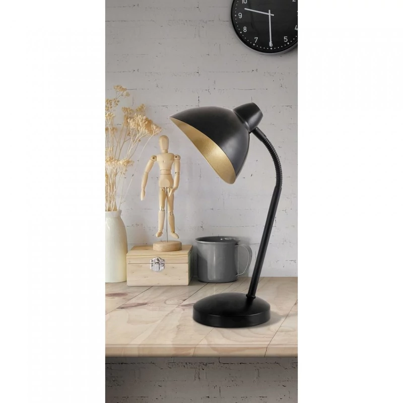 Rábalux Theodor 4360 íróasztal lámpa fekete fém E14 1x MAX 25 E14 IP20