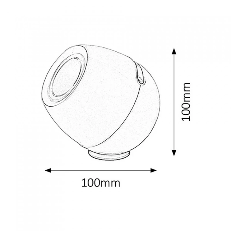 Rábalux Cordelia 4450 hangulatfény fehér műanyag RGB LED 3 IP20