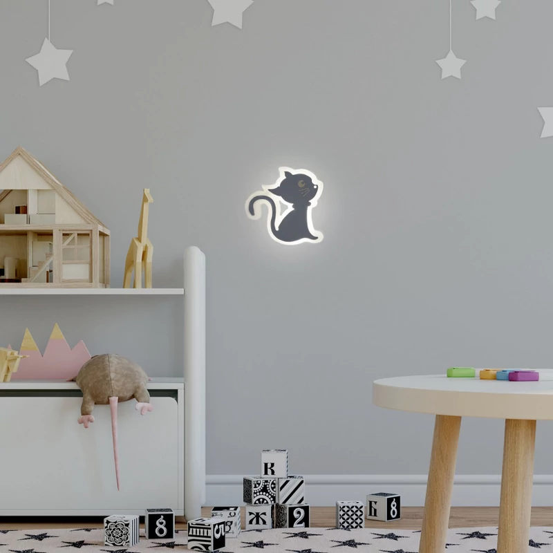 Rábalux Babette 4546 fali gyereklámpa fehér fém LED 12 720 lm 4000 K IP20 G
