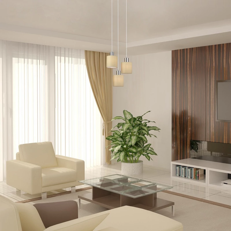 Rábalux Natina 5012 többágú függeszték barna fém E14 3x MAX 25 E14 IP20
