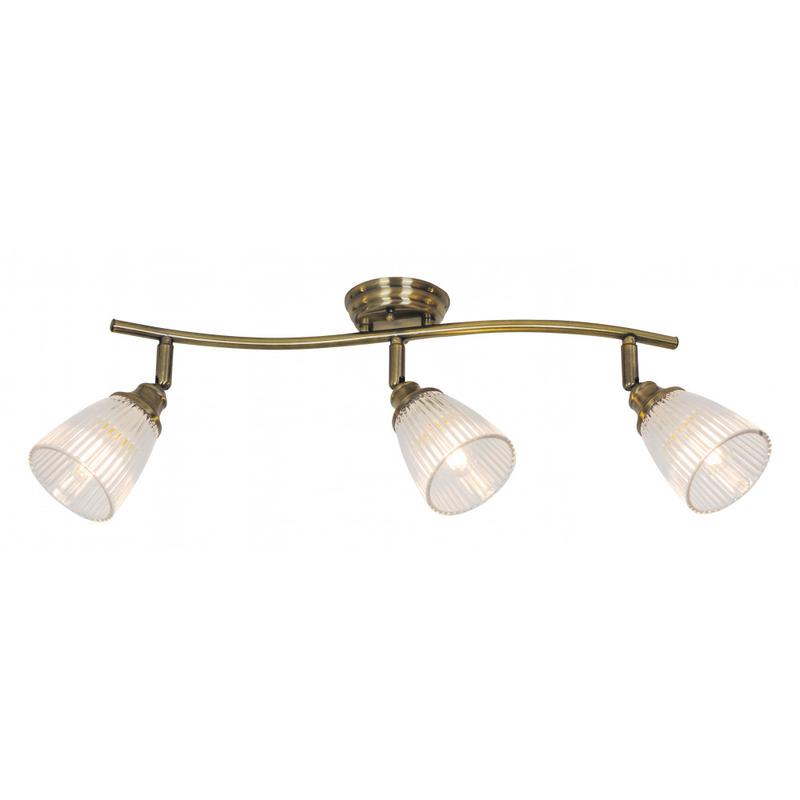 Rábalux Martha 5017 mennyezeti spot lámpa antik bronz fém E14 3x MAX 40 E14 IP20
