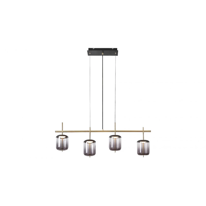 Rábalux Delice 5028 led függeszték fekete fém LED 24 1920 lm 4000 K IP20 G