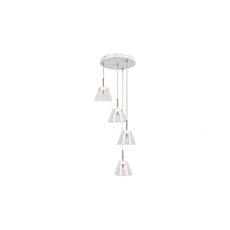 Rábalux Aviana 5032 led függeszték fehér fém LED 24 1920 lm 4000 K IP20 G