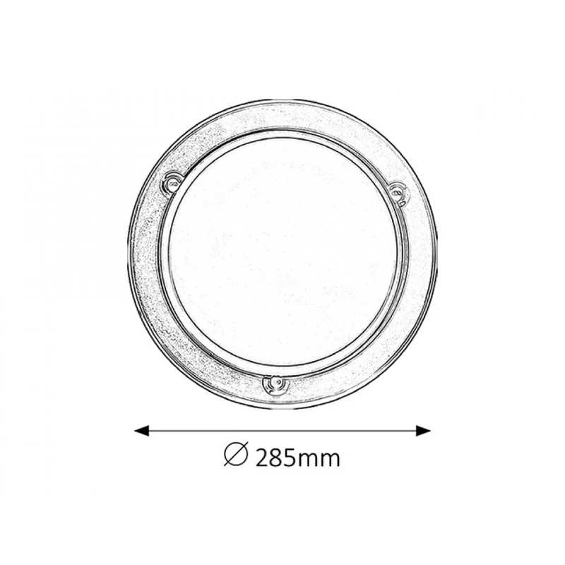 Rábalux Ufo 5103 ufó lámpa fekete fém E27 1x MAX 60 E27 1 db IP20