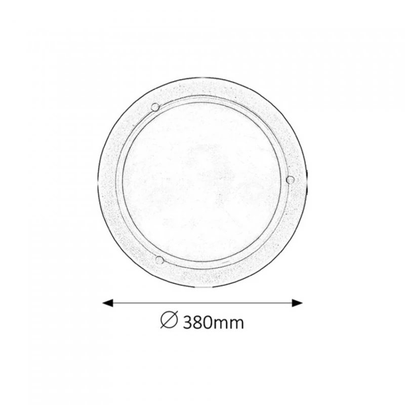 Rábalux Ufo 5131 ufó lámpa fehér fém E27 2x MAX 60 E27 IP20