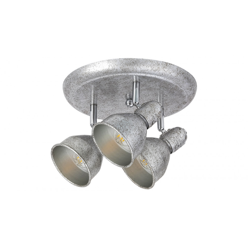 Rábalux Thelma 5388 mennyezeti spot lámpa antik ezüst fém E14 3x MAX 40 E14 IP20