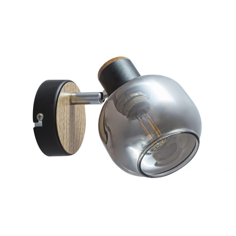 Rábalux Salazar 5397 fali olvasólámpa tölgy fém E14 1x MAX 40 E14 1 db IP20