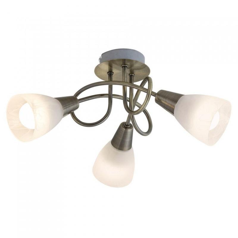 Rábalux Jenna 5533 mennyezeti lámpa antik bronz fém E14 3x MAX 40 E14 IP20