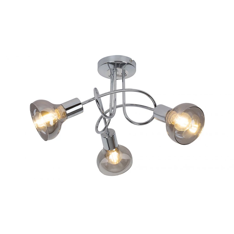 Rábalux Holly 5557 mennyezeti lámpa króm fém E14 3x MAX 40 E14 IP20